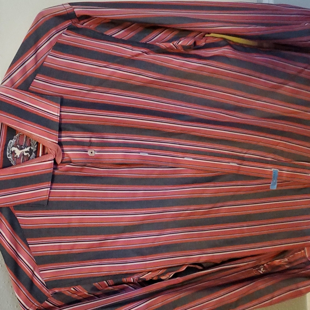 Medium Bugatchi shaped fit dress shirt